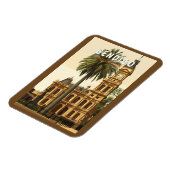 Bendigo Australia Reisen Art Vintag Magnet (Linke Seite)