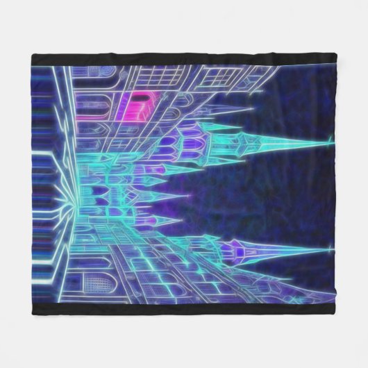 Bending Acropolis Fleecedecke (Vorderseite (Horizontal))