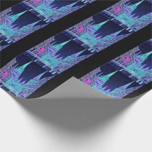 Bending Acropolis Geschenkpapier (Ecke)