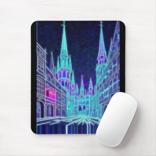 Bending Acropolis Mousepad (Mit Mouse)