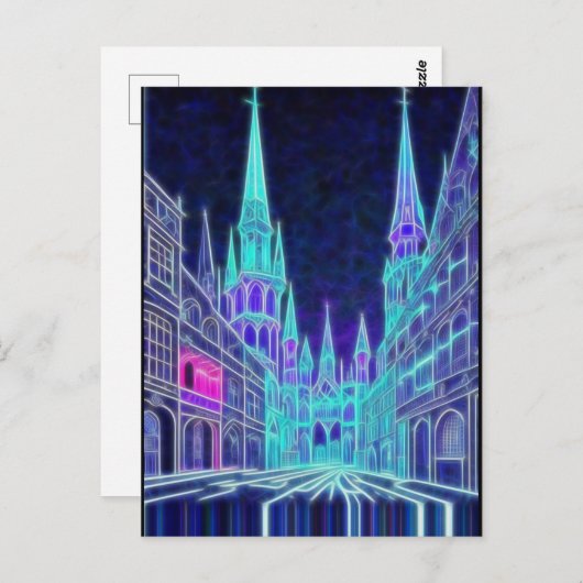 Bending Acropolis Postkarte (Vorne/Hinten)