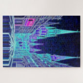 Bending Acropolis Puzzle (Horizontal)