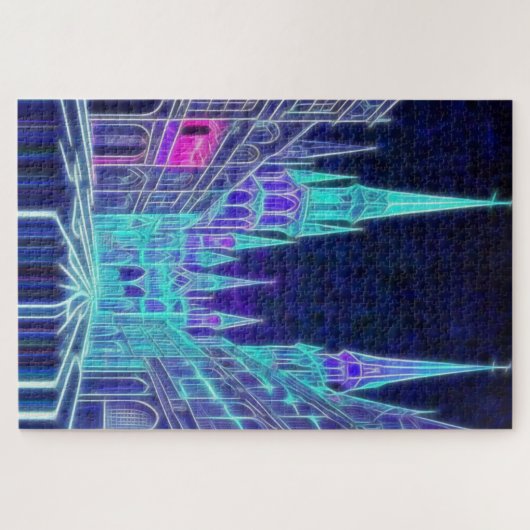 Bending Acropolis Puzzle (Horizontal)