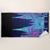 Bending Acropolis Strandtuch (Vorderseite)