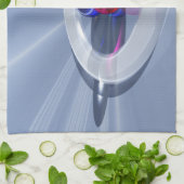 Bending Light Kitchen Handtuch (Gefaltet)