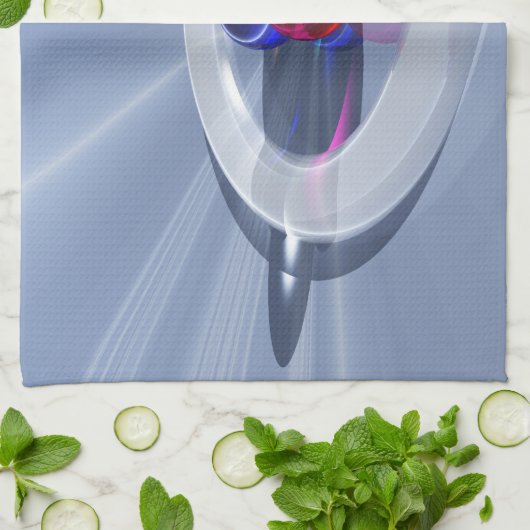 Bending Light Kitchen Handtuch (Gefaltet)