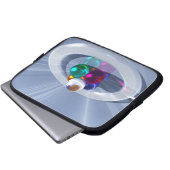 Bending Light Laptop Sleeve (Vorne Knopf)