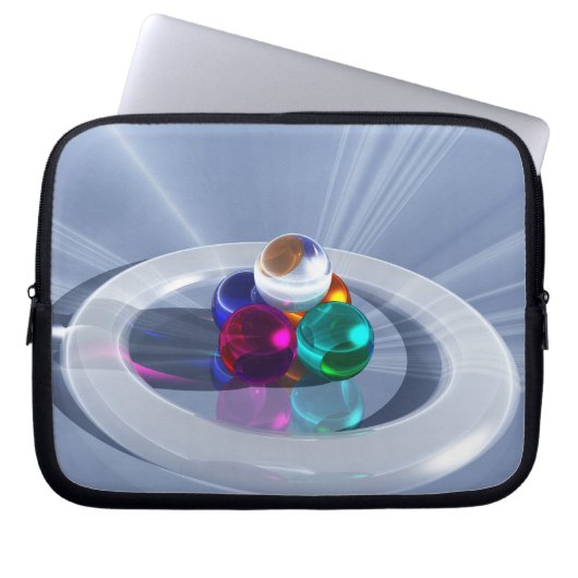 Bending Light Laptop Sleeve (Vorderseite)