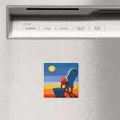 Bending Woman 2005 Magnet (In Situ (Geschirrspüler))