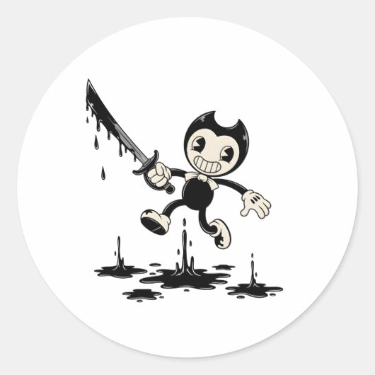 Bendy and the Ink Machine Sticker - Retro Horror G (Vorderseite)