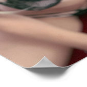 Bendy Barbie Black Lingerie Smile Poster (Ecke)