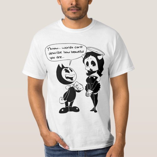 Bendy quotes T-Shirt (Vorderseite)