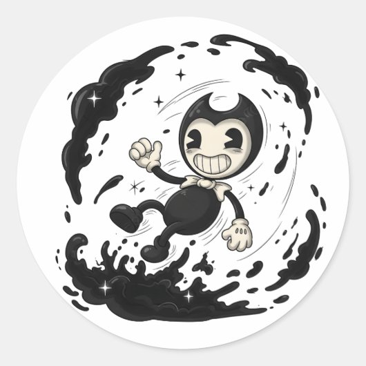 Bendy Sticker | Bendy and the Ink Machine Vinyl Ch (Vorderseite)