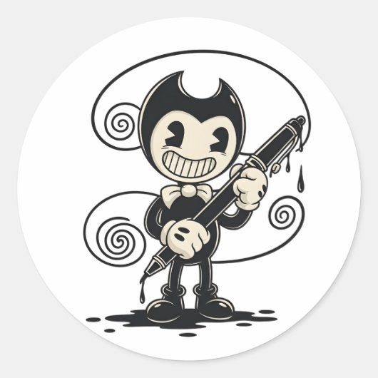 Bendy Sticker | Bendy and the Ink Machine Vinyl Ch (Vorderseite)