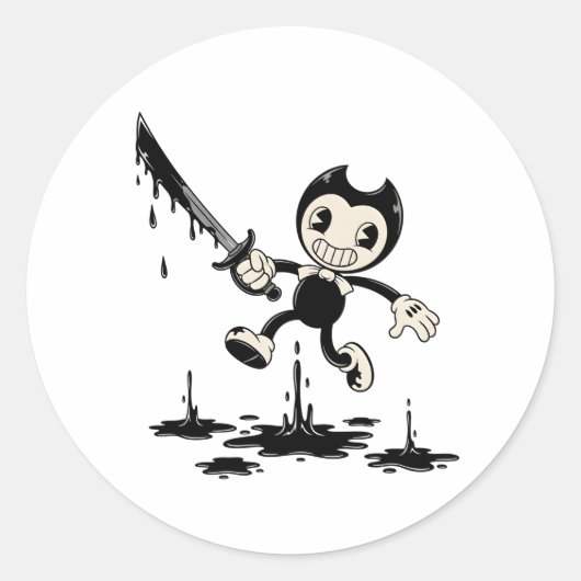 Bendy Sticker | Bendy and the Ink Machine Vinyl Ch (Vorderseite)