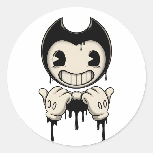 Bendy Sticker | Bendy and the Ink Machine Vinyl Ch (Vorderseite)