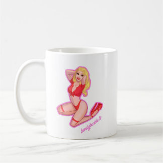 BendyBarbie Cartoon Tasse