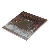 "BENEATH HANALEI PIER" (KAUAI) FLIESE (Seite)