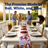 Beneath the Banners Fold Großer Tischläufer