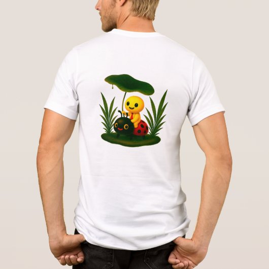 Beneath the Green Canopy Tri-Blend Shirt (Rückseite)