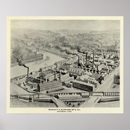 Benedict & Burnham Mfg Co Poster (Vorne)