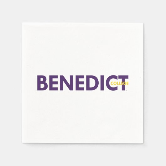 Benedict College Serviette (Vorderseite)