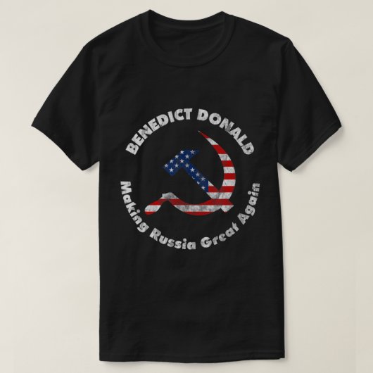 Benedict Donald macht Russland wieder groß gegen T T-Shirt (Design vorne)