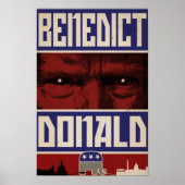 "Benedict Donald" Poster (Vorne)