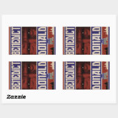 Benedict Donald Stickers (Set von 4 Jahren) (Blatt)