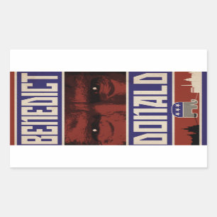 Benedict Donald Stickers (Set von 4 Jahren)