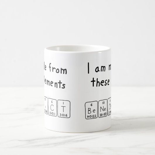 Benedict Periodenname Tasse (Mittel)