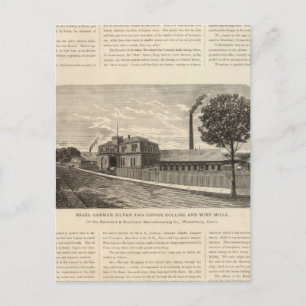 Benedict und Burnham Manufacturing Company Postkarte
