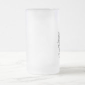 Benedicy XVI Bier-Tasse Mattglas Bierglas (Mittel)