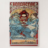 Bénédikine von Alphonse Mucha Puzzle (Vertikal)