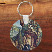 Benedikt im Gebet von Meister von Meßkirch Schlüsselanhänger (Vorderseite)