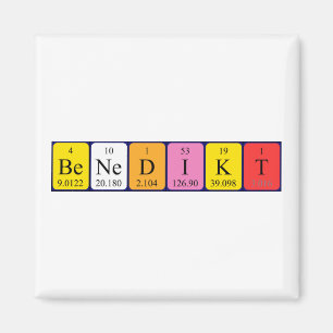 Benedikt Periodenmagnet Magnet