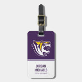 Benedikt Tiger Gepäckanhänger (Vorderseite vertikal)