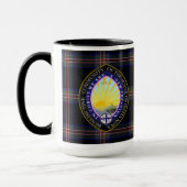 Benediktiner-Haus der Initia Nova-Logo-Tasse Tasse (Links)