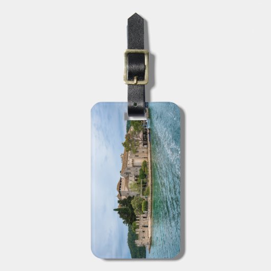 Benediktinerkloster auf der Insel Mljet - Kroatien Gepäckanhänger (Vorderseite vertikal)