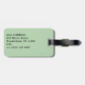 Benediktinerkloster auf der Insel Mljet - Kroatien Gepäckanhänger (Rückseite horizontal)