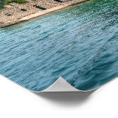 Benediktinerkloster auf der Insel Mljet - Kroatien Poster (Ecke)