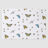 Beneficial Garden Insects Pattern Seidenpapier (Vorderseite)