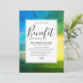 Benefit Invitation Template Einladung (Stehend Vorderseite)