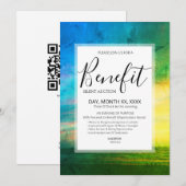 Benefit Invitation Template Einladung (Vorne/Hinten)