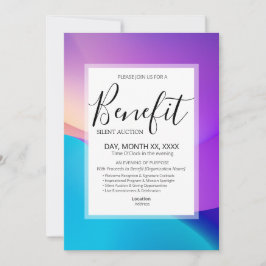 Benefit Invitation Template Einladung