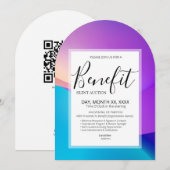 Benefit Invitation Template Einladung (Vorne/Hinten)