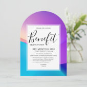 Benefit Invitation Template Einladung (Stehend Vorderseite)