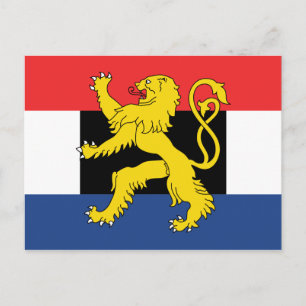 Benelux-Flagge Postkarte