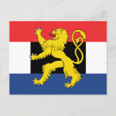 Benelux-Flagge Postkarte (Vorderseite)