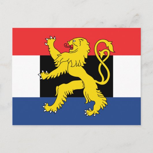 Benelux-Flagge Postkarte (Vorderseite)